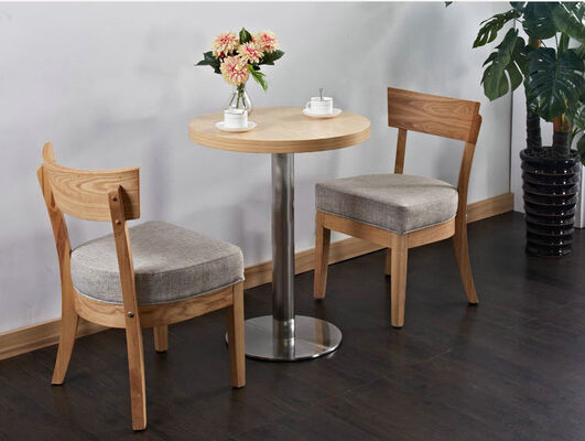 29.5" Solid Wood Dining Table And 6 Chairs Sofa Coffee Shop