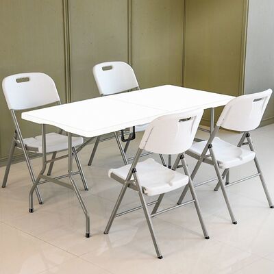6ft Banquet Outdoor Plastic Folding Table Picnic Camping Table