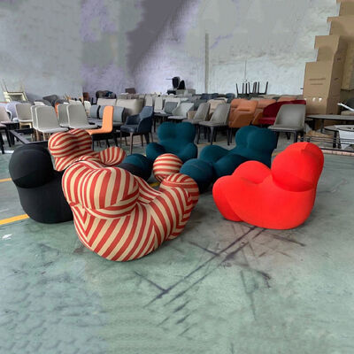 Ball Shaped Single Seater Lounge Chair Couch Lazy Floor 102x95x38cm