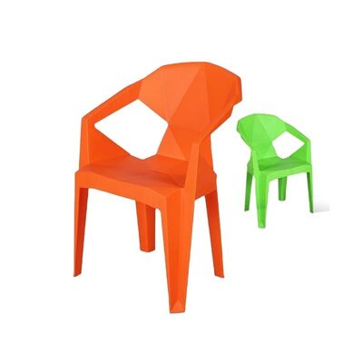 Bom preço Outdoor Stackable Polypropylene Plastic Chair  for Patio Garden on-line