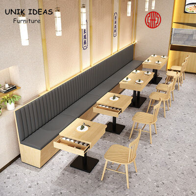 Bom preço Durable Furniture Bar Lounge Furniture for Restaurant Table and Chairs Restaurant Furniture Booth Seats on-line