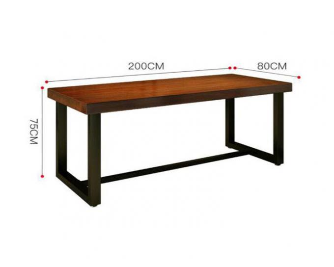 Tabela de madeira barata da cafetaria de Hamburgo da mobília do restaurante do preço de fábrica