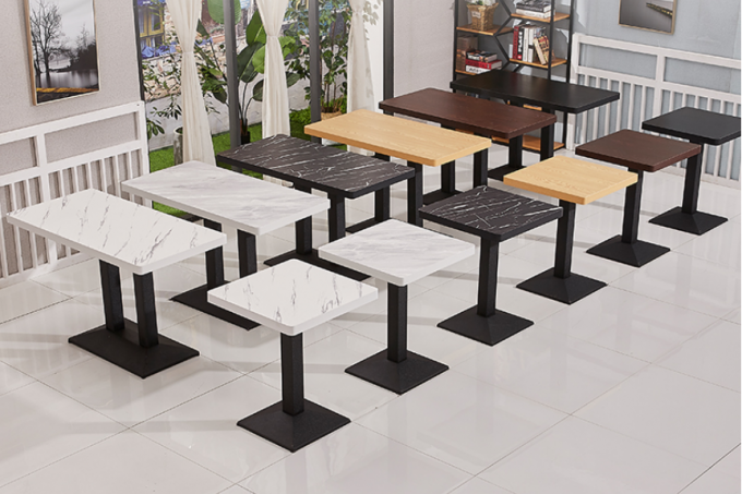 Grupos modernos do sofá e da tabela da cabine do restaurante da série do projeto novo