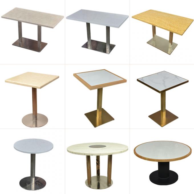 Personalize o banco de madeira do sofá do assento da cabine do restaurante com grupos da tabela